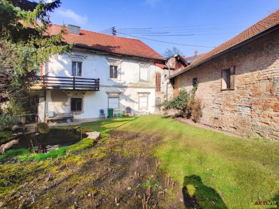 Wohnhaus mit Stallungen im Zentrum von Lambach. - Sanierungspotential mit Widmung „Gemischtes Baugebiet".