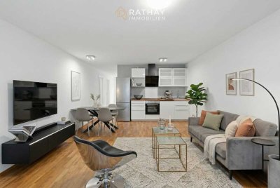 Moderne 2-Zimmer-Wohnung am Dörnbergpark mit Südterrasse & TG-Stellplatz
