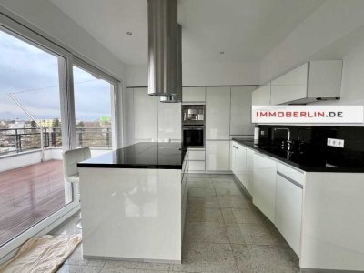 IMMOBERLIN.DE - Exquisites Penthouse: Moderne Wohnung mit großer Westterrasse & Lift