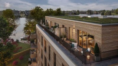 Charmantes Penthouse: Genießen Sie Ihre Sonnenterrasse und moderne Einbauküche
