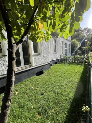 Modernisierte, große 2-Zimmer-Wohnung mit Garten