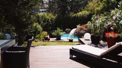 Für Genießer gemacht – Offenes Wohnkonzept mit Blickschutz-Terrasse & Pool in Top-Lage Koblenz