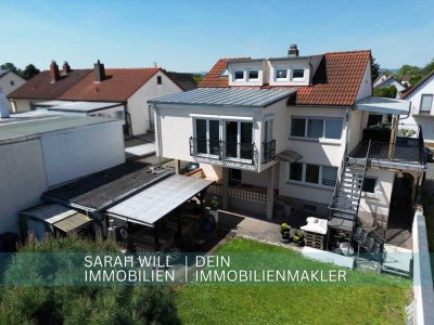 Saniertes Familienhaus mit mögl. Einliegerwohnung u. Garten in ruhiger Toplage von Haßloch