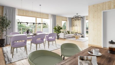 a vita Neubau-Projekt St. Florian Wohnung mit Loggia