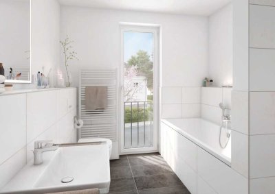 Moderne 4 Zi.-Dachgeschosswohnung mit Terrasse