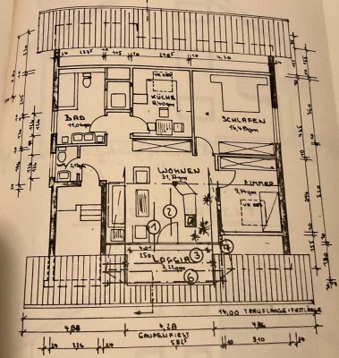 Ansprechende 3-Zimmer-DG-Wohnung mit gehobener Innenausstattung mit EBK in Offenbach (Kreis)
