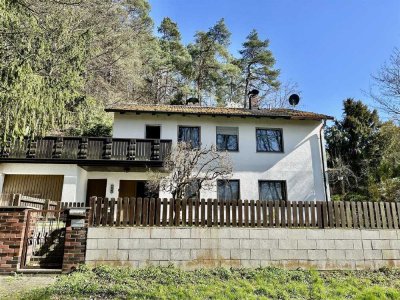 Wohnen am Stadtrand mit eigenem Wald!