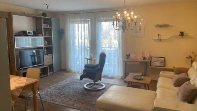 Helle und ruhig gelegene 2-Zimmer Wohnung Westseite mit Balkon im 1. OG in Schwabach Innenstadt