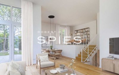 Exklusive Maisonette-Wohnung mit weitläufiger Terrasse und direktem Zugang zum Garten