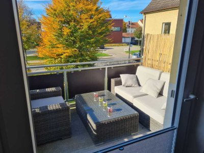 Geschmackvolle 1-Raum-Wohnung mit Balkon und EBK in Minden