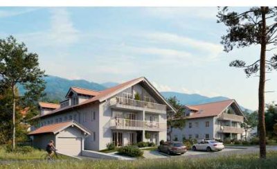 Geschmackvolle, neuwertige 2-Raum-Wohnung mit gehobener Innenausstattung mit Balkon in Bad Heilbrunn