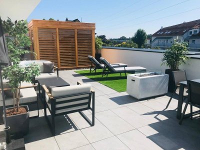 Neuwertiges Penthouse in St. Martin/Traun mit exklusiver Ausstattung und großzügiger Dachterrasse