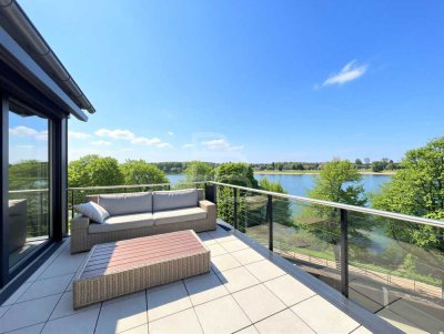 Rheinblick auf jeder Ebene – 195 m² Wohngefühl pur