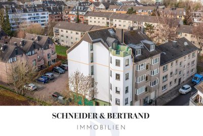 Wohnen mit Weitblick – Maisonette Wohnung mit zwei Dachterrassen in Toplage von Aachen