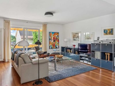 Gepflegte, lichtdurchflutete 3,5-Zimmer-Wohnung in zentraler Lage in Lindau-Aeschach