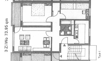 3-Zimmer-Wohnung mit Balkon in Denzlingen
