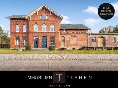 Gleis zu neuen Ideen! Historischer Bahnhof mit Charakter und modernem Gewerbepotenzial in Beesten.