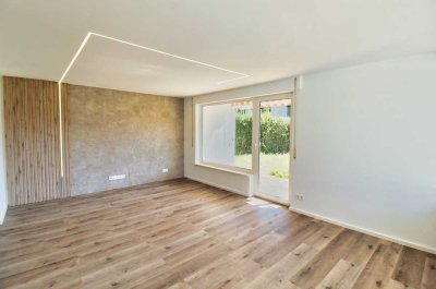 Stilvolle 4,5-Zi.-Wohnung mit Terrasse, Garten und Stellplatz!