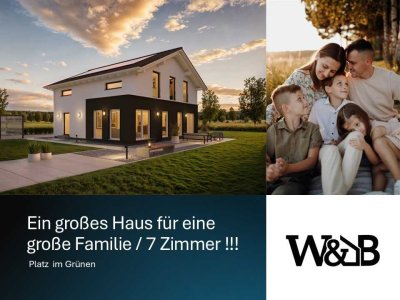 Ideal für eine große Familie, mit 7 Zimmern