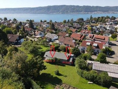 Zweitwohnsitz in Ludwigshafen am Bodensee - gemütliches Ferienhaus mit großem Grundstücksanteil