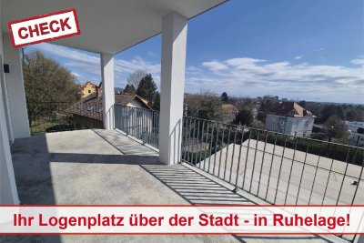Erstbezugsfeeling! 2-3 Zimmer mit 31 m² Balkonfläche in Aussichtslage Eggenberg!