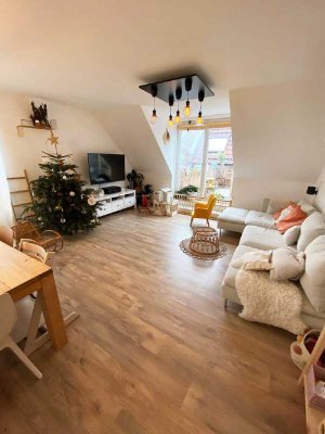 Zentral gelegene 3 Zi. Wohnung mit großer Dachterrasse