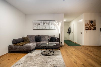 Neubau-Traum: Helle 2-Zimmer-Wohnung mit Balkon &amp; Top-Ausstattung