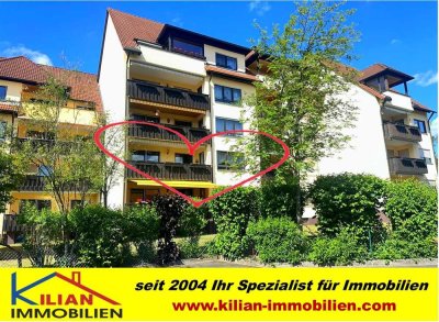 KILIAN IMMOBILIEN!  BESONDERE 4 ZI. ETW MIT 105 M² IM 1. OG IN ROTH!  AUFZUG * EBK * BALKON * TIEFG.