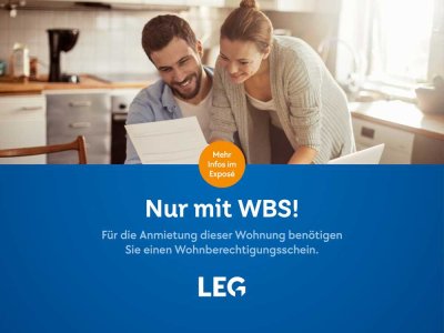 3,5 Zimmerwohnung ab 15.07.2025 nur mit WBS zu vermieten