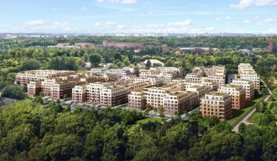 Penthouse Erstbezug | 108,81 m² | 3 Zimmer | 2 Bäder |  | 2 Dachterrassen | TG mit Wallbox