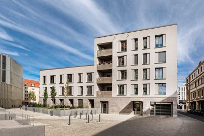 Viel Platz und Komfort im Neubau am Wintergartenhochhaus
