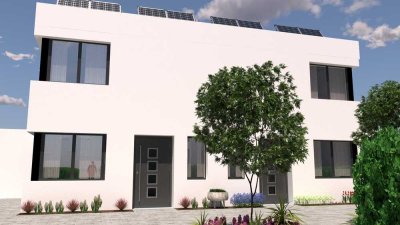Neubau Doppelhaushälfte Effizienz 40+ Provisionfrei Kauf von Eigentümer