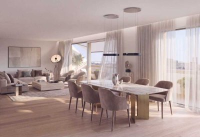 Elegante 2-Zimmer-Stadtwohnung mit Balkon und Tiefgaragenstellplatz im exklusiven Münchner Lehel