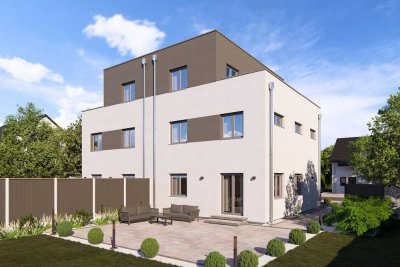 Individuelle Doppelhaushälfte in Erlangen - Nachhaltiges Wohnen trifft auf Familienkomfort