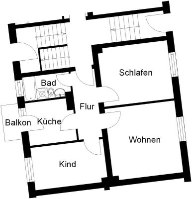 Hannover-Südstadt: Attraktive 3-Zimmer-Wohnung (ca. 51 m²) mit Balkon – sofort bezugsfrei