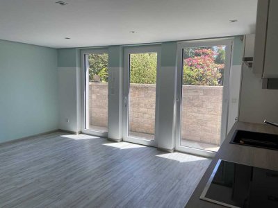 Bezugsfertige Neubauwohnung mit drei Zimmern und Einbauküche für 1-2 Personen in Hanau zu vermieten