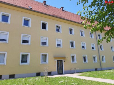 Ruhiges Wohnen mit Weitblick! Lichtdurchflutete 3-Zimmer-Wohnung mit kleiner Loggia im obersten Stockwerk, ideal gelegen im Herzen von Münichholz!