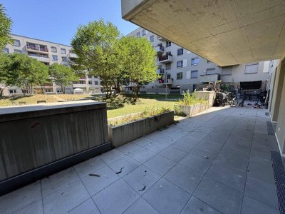 Leistbare 3 Zimmer Erdgeschoßwohnung mit 45 m² Terrasse- unbefristeter Mietvertrag