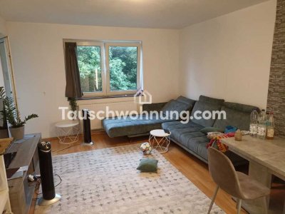 Tauschwohnung: Schöne 3 Zimmer Wohnung mit Balkon und Blick ins grüne
