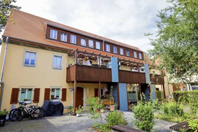 In ruhiger grüner Lage zuhause sein – Maisonette-Wg. mit Terrasse u. Balkon in DD-Kleintzschachwitz