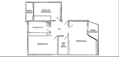Wohnungstausch: Alfredstraße 53
