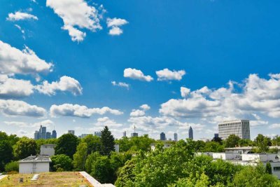 Wunderschönes Penthouse mit Blick auf die Skyline