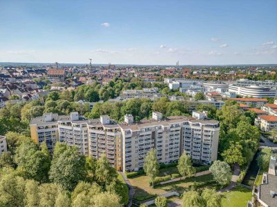 Schöne 2-Zimmer Wohnung mit Terrasse in Augsburg-Sparrenlech zu vermieten