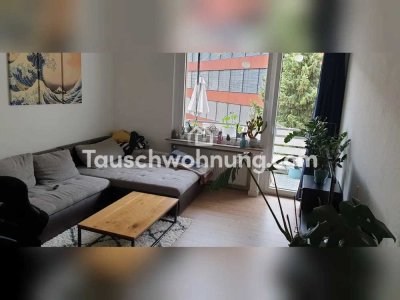 Tauschwohnung: Zentrale 2-Zimmer-Wohnung mit Balkon