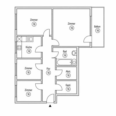 Große Wohnung. Tolle Lage.