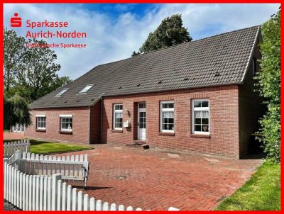 Traumhaftes, großes Grundstück unweit der Küste! Einfamilienhaus mit Einliegerwohnung in Osteel