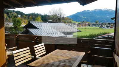 Sonnenverwöhnte Dachgeschoßwohnung mit Traumpanorama in Reith bei Kitzbühel