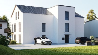 Wohnen mit Aussicht: Stilvolle 2,5 Zimmer im Neubau mit Taunusblick