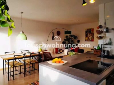 Tauschwohnung: Architekten Penthouse in Hadern gegen Wohung/Haus mit Garten