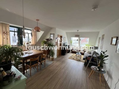 Tauschwohnung: Geräumige Dachgeschoss-Wohnung